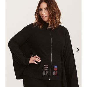 Star Wars Darth Vader Zip Front Jacket (Torrid)
